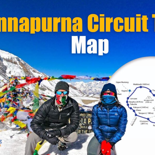 Annapurna Circuit Trek Map
